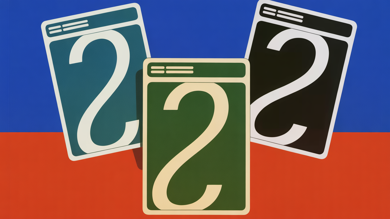 Three dashboard frames each showing a different number for the same metric